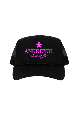Ankreyòl Choublak Trucker Hat