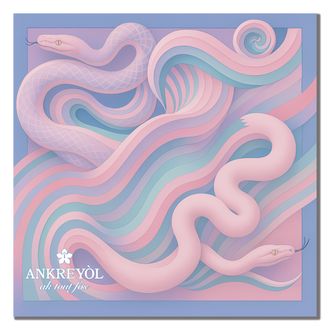 AnKreyòl Ak Tout Fos!  Square  90x90cm